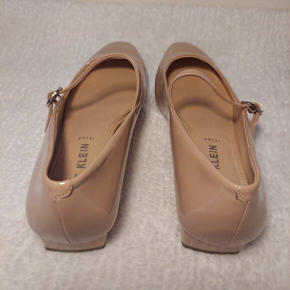 Anne Klein Nude Mary Jane Pumps | Square Toe Block Heel Shoes | Women’s Size 9.5 - Picture 5 of 9